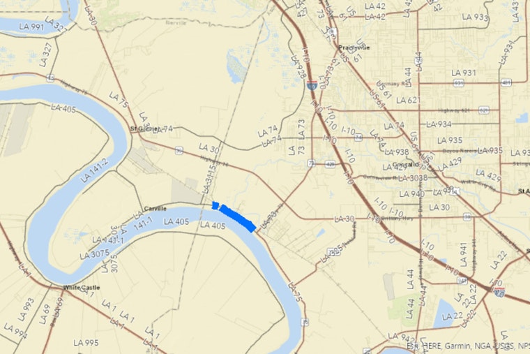 Heads Up for Road Closure: LA 75 Southbound in Ascension Parish to Shut Down for Maintenance on September 30