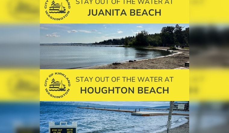 Health Advisory, Swim Ban at Houghton and Juanita Beaches in Bay Area Amid Elevated Bacteria Levels
