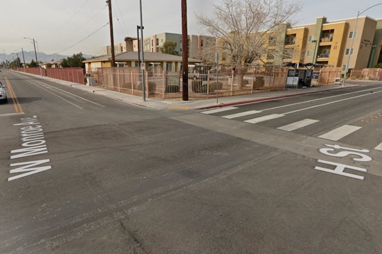 High-Speed Chase Following Vehicle Theft Ends in Crash, Two in Custody in Central Las Vegas