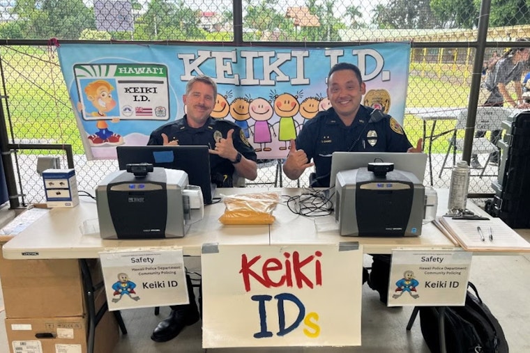 Hilo Community Benefit as Hawaiʻi Police and Hilo Public Library Host Complimentary Keiki ID Event Today