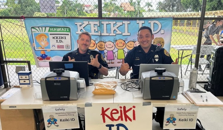 Hilo Community Benefit as Hawaiʻi Police and Hilo Public Library Host Complimentary Keiki ID Event Today