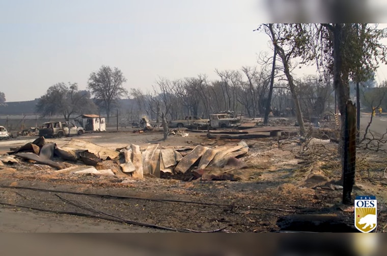 Historic Northern California Town Ravaged by TCU September Lightning Fires, Some Homes Miraculously Spared