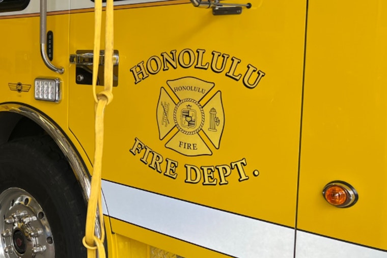 Honolulu Fire Department Rapidly Extinguishes Fire at Bellows Air Force Station in Waimanalo