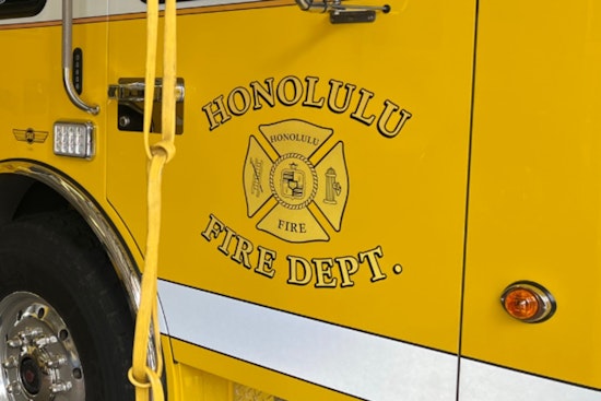 Honolulu Fire Department Rapidly Extinguishes Fire at Bellows Air Force Station in Waimanalo