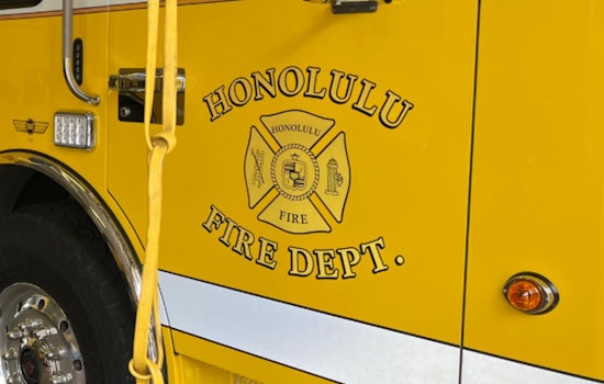Honolulu Fire Department Rapidly Extinguishes Fire at Bellows Air Force Station in Waimanalo