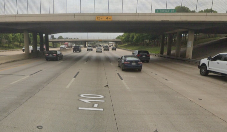 Houston's I-10 Katy Freeway Eastbound Lanes to Close This Weekend for Urgent Houston Avenue Bridge Repairs