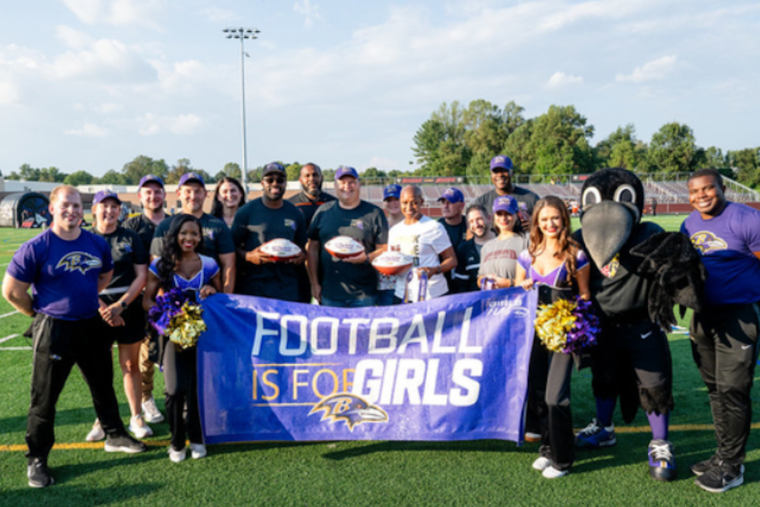 Howard County Partners with Baltimore Ravens to Launch Girls Flag Football in Public High Schools by 2026