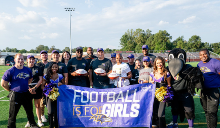 Howard County Partners with Baltimore Ravens to Launch Girls Flag Football in Public High Schools by 2026