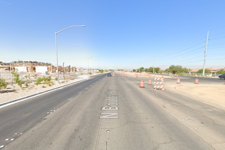 Pedestrian Hospitalized After Early Morning Collision in Southeast Las Vegas Valley