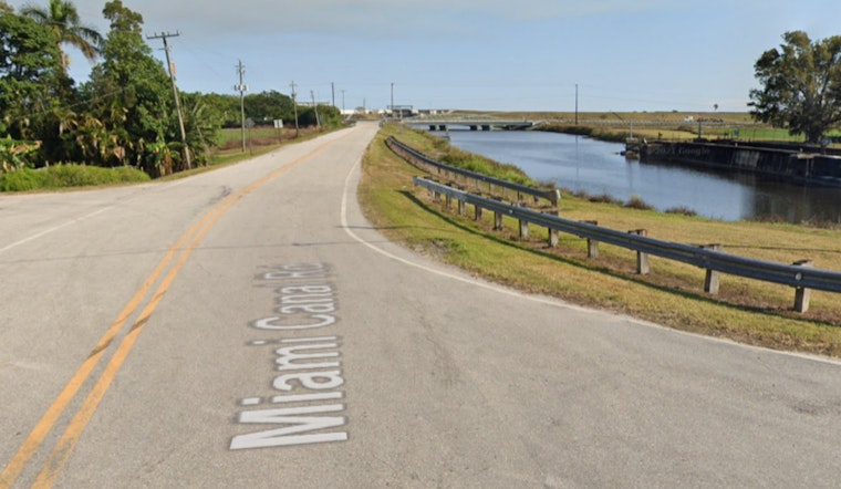 Human Remains Found in Submerged Jeep Recovered from Miami Canal in Belle Glade