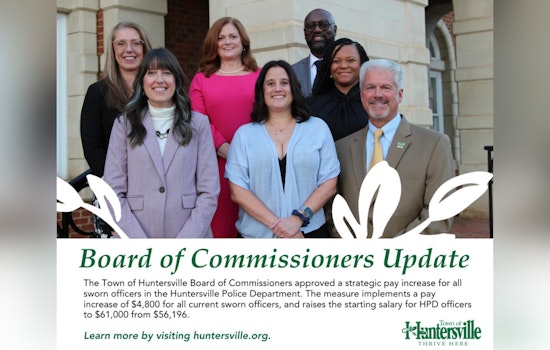 Huntersville Boosts Police Salaries to Enhance Recruitment and Retention Amid Regional Competition