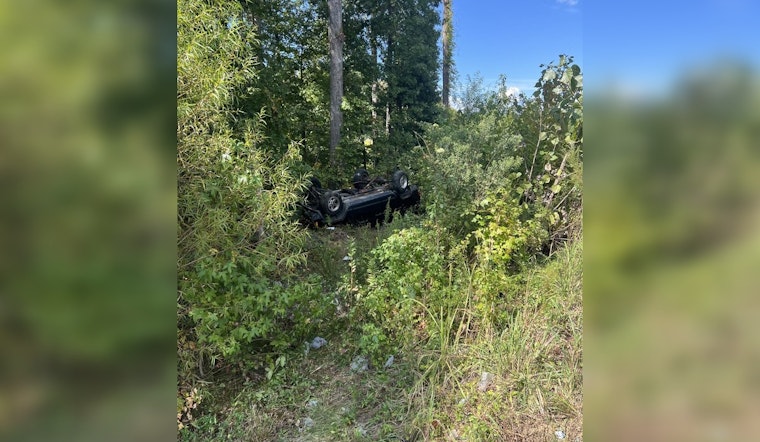 Huntersville First Responders Rush to I-77 Rollover Accident with Two Hospitalized