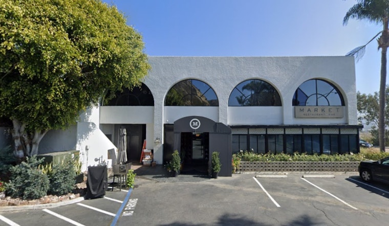 Iconic Del Mar Eatery Market Restaurant + Bar Sold to Veteran Restaurateur Couple