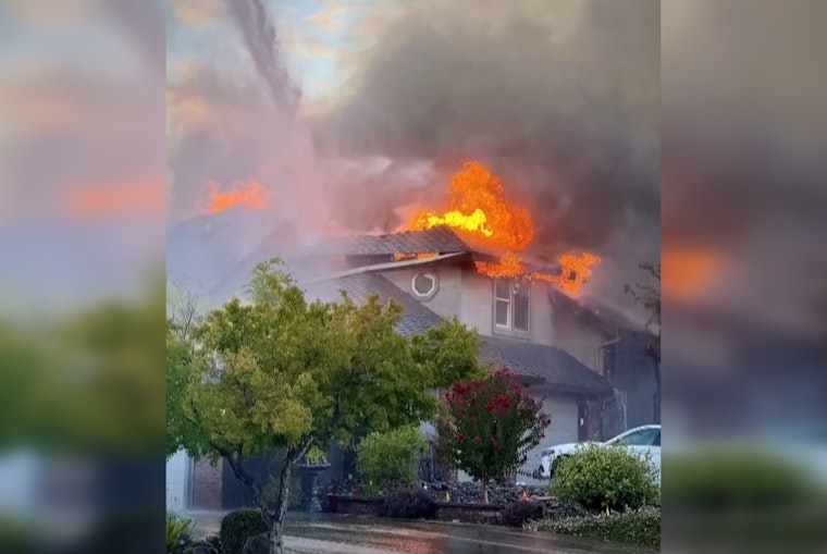 Folsom Police Manage Blaze and Armed Standoff on River Ridge Way, Public Urged to Avoid Area
