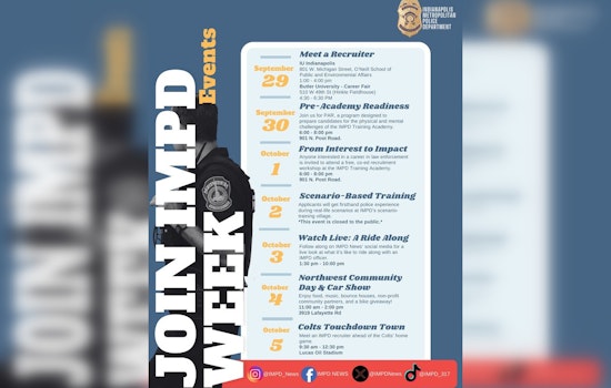 IMPD Hosts 'Join IMPD Week' to Showcase Officer Life and Encourage Local Recruitment in Indianapolis
