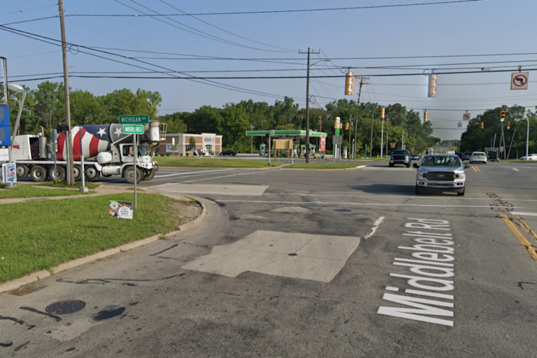 Inkster Police Officer Involved in Early Morning Collision at Middlebelt and Michigan Ave