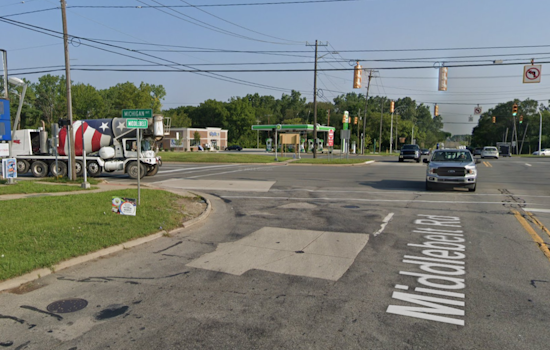 Inkster Police Officer Involved in Early Morning Collision at Middlebelt and Michigan Ave
