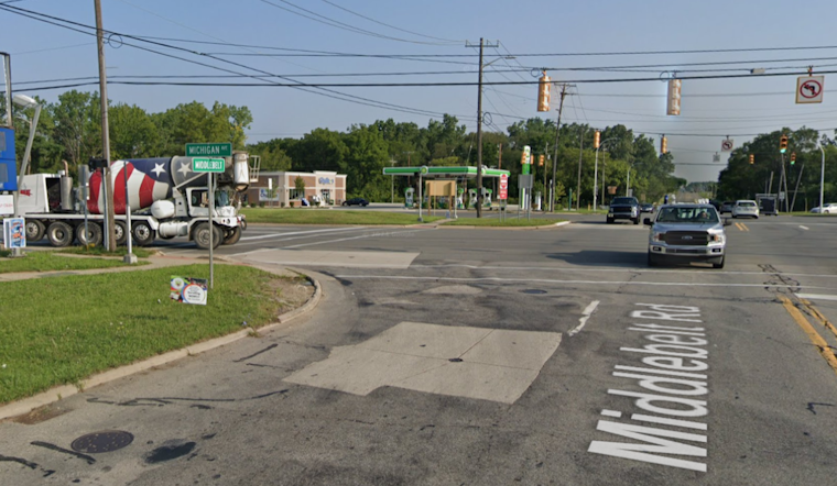 Inkster Police Officer Involved in Early Morning Collision at Middlebelt and Michigan Ave