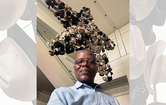 "Intimate Apparel & Pearl Earrings": Fort Worth's New Sculpture Celebrates Cowboy Culture with Over 400 Hats
