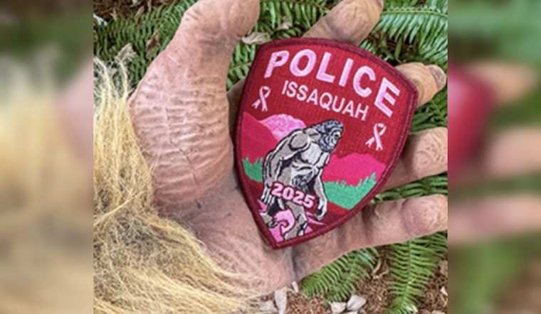 Issaquah Police Join National Pink Patch Project to Support Childhood Cancer Charity