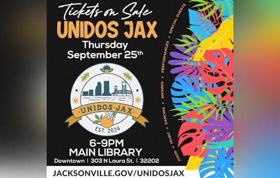 Jacksonville Celebrates Hispanic Heritage Month with 2nd Annual Unidos Jax Dinner at Downtown Library