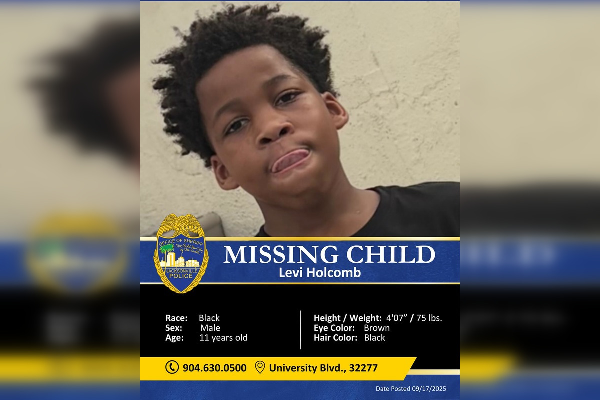 Jacksonville Community Mobilizes in Search for Missing 11-Year-Old
