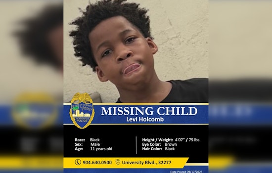 Jacksonville Community Mobilizes in Search for Missing 11-Year-Old Levi Holcomb