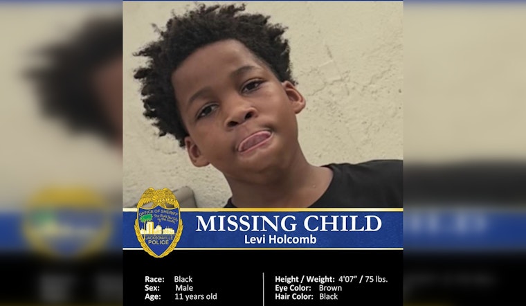 Jacksonville Community Mobilizes in Search for Missing 11-Year-Old Levi Holcomb