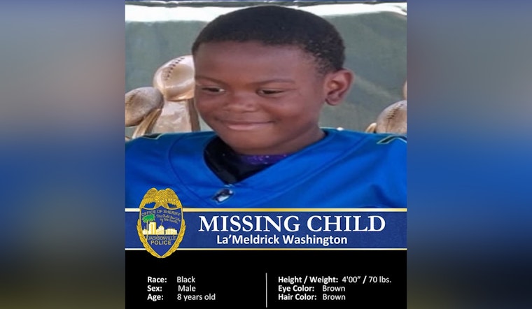 Jacksonville Community's Vital Role via Social Media Leads to Safe Return of Missing 8-Year-Old Boy