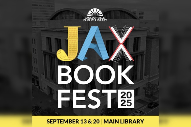 Jacksonville Public Library to Host 7th Annual Jax Book Fest with Bestselling Authors