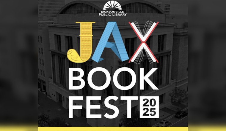 Jacksonville Public Library to Host 7th Annual Jax Book Fest with Bestselling Authors