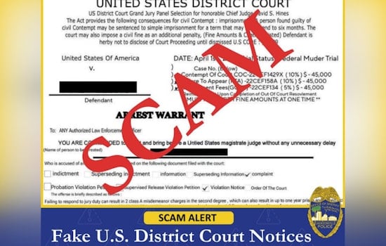 Jacksonville Sheriff Warns of Scammers Impersonating Officers, Faking Jury Duty Notices