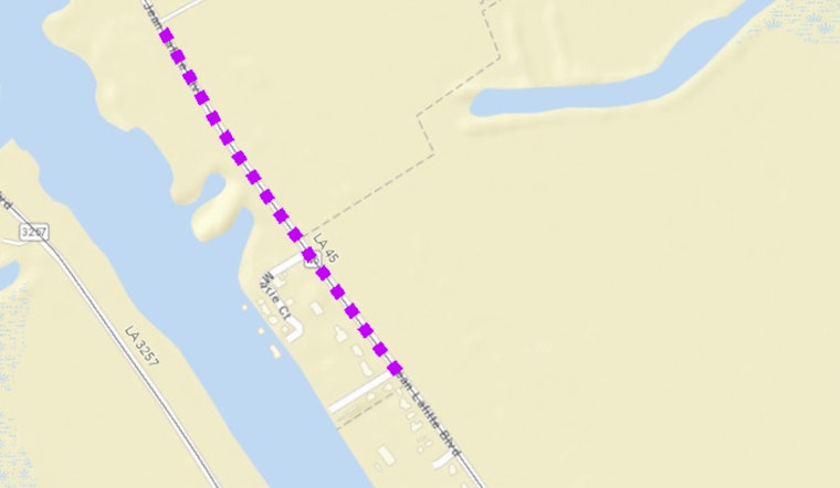 Jefferson Parish Alert: Roadwork on LA 45 Northbound Could Affect Commute Today