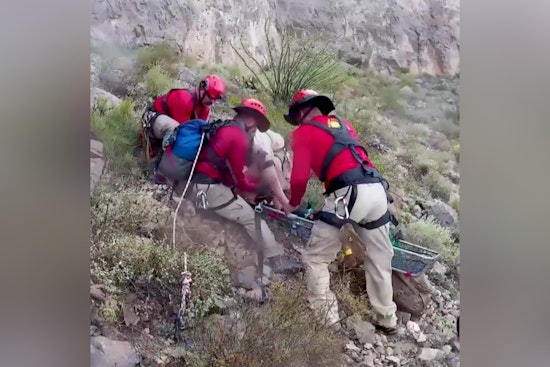 Joint Rescue Effort by CBP Air and Marine Operations and Local Team Saves Injured Hiker in Franklin Mountains