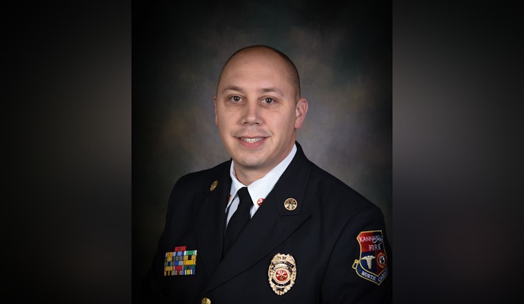 Kannapolis Assistant Fire Chief Greg Summitt Awarded Prestigious Chief Fire Officer Designation
