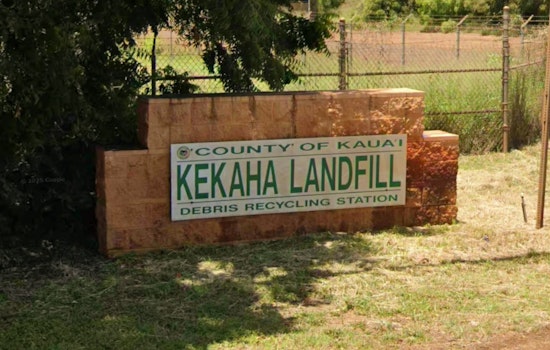 Kauai's Kekaha Landfill Closes to Commercial Haulers for Tech Upgrade on September 29