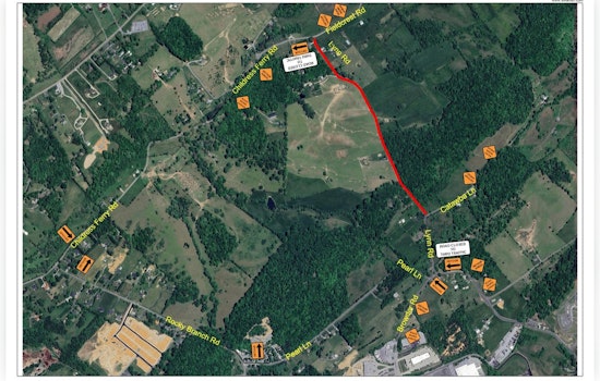 Kingsport to Begin Waterline Extension on Lynn Road, Detours Expected Until 2026