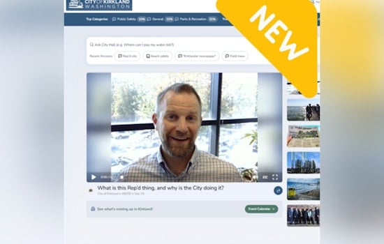 Kirkland Launches Rep'd Video Platform to Enhance Civic Engagement and Government Transparency