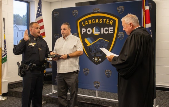 Lancaster Police Department Celebrates Promotion of Officer Luke Ayers to Sergeant