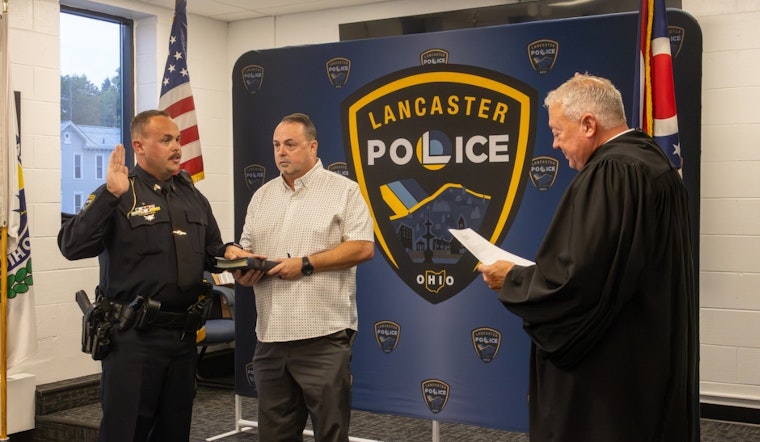 Lancaster Police Department Celebrates Promotion of Officer Luke Ayers to Sergeant