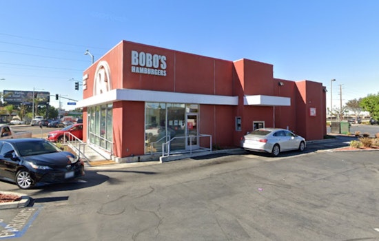 LAPD Patrol Car Crashes into Bobo’s Hamburgers in South Gate Amid Burglary Chase, Unrelated GTA Arrest Made