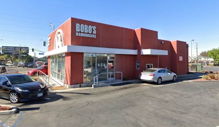LAPD Patrol Car Crashes into Bobo’s Hamburgers in South Gate Amid Burglary Chase, Unrelated GTA Arrest Made