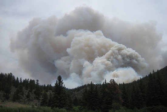 Las Vegas Battles Poor Air Quality Amid Garnet Fire Smoke, NWS Cautions Residents