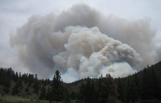 Las Vegas Battles Poor Air Quality Amid Garnet Fire Smoke, NWS Cautions Residents