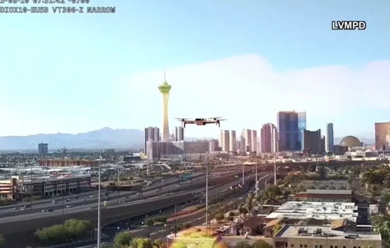 Las Vegas Police to Launch Innovative Drone Program with 13 'Sky Ports' for Rapid Crime Response