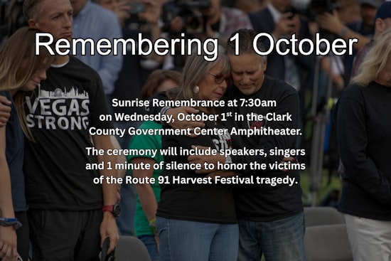 Las Vegas to Honor Route 91 Harvest Festival Victims with Sunrise Remembrance Ceremony on 8th Anniversary