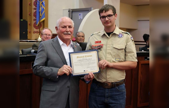 Lawton High Schooler Honored by Mayor for Community Service and Leadership