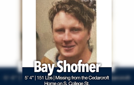 Lebanon Police Seek Public's Help in Locating Missing 26-Year-Old Bay Shofner