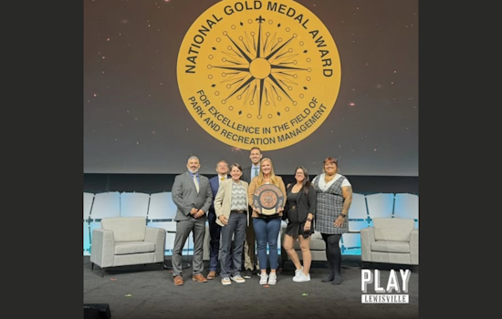 Lewisville Wins Prestigious 2025 NRPA Gold Medal for Park and Recreation Management Excellence