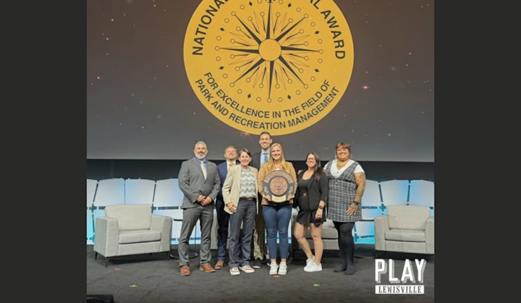 Lewisville Wins Prestigious 2025 NRPA Gold Medal for Park and Recreation Management Excellence